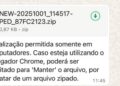 Vírus no WhatsApp Web rouba dados bancários e se espalha pelo Brasil - Foto: Reprodução