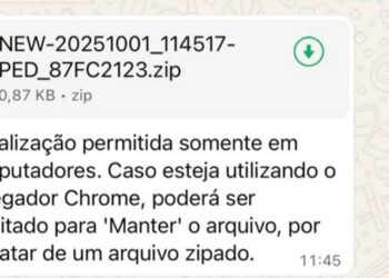 Vírus no WhatsApp Web rouba dados bancários e se espalha pelo Brasil - Foto: Reprodução