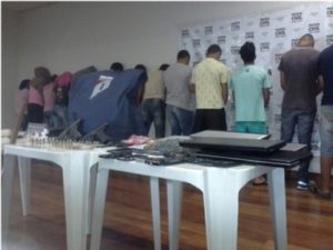 Mega operação da Polícia Civil apreende 20 pessoas no Triângulo Mineiro - Foto: Divulgação / Polícia Civil