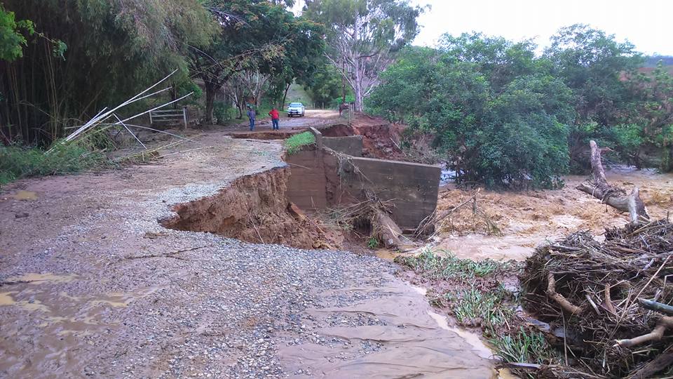 Uma pessoa morre por causa da chuva que deixou quase mil desabrigados em Resplendor Chuvas em Resplendor