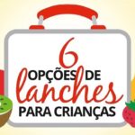 6 opções de lanches