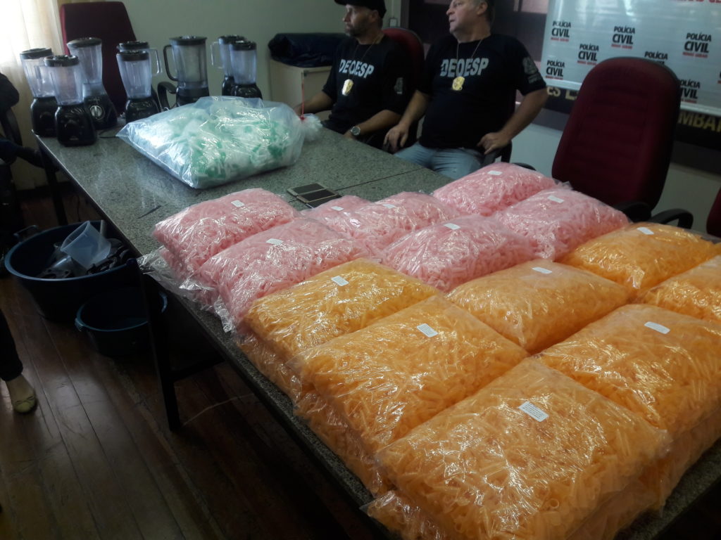 apreensão de cocaína