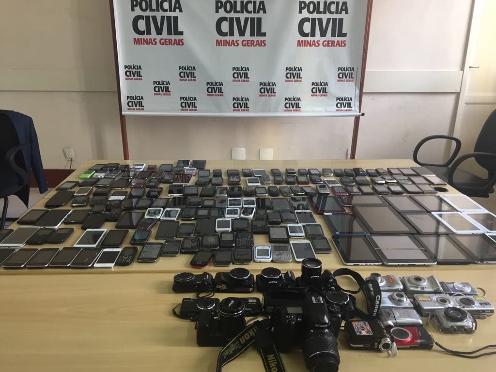 celulares apreendidos