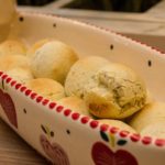 Pão de queijo de batata doce
