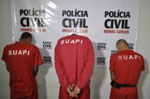 trio suspeito de matar militar em Betim