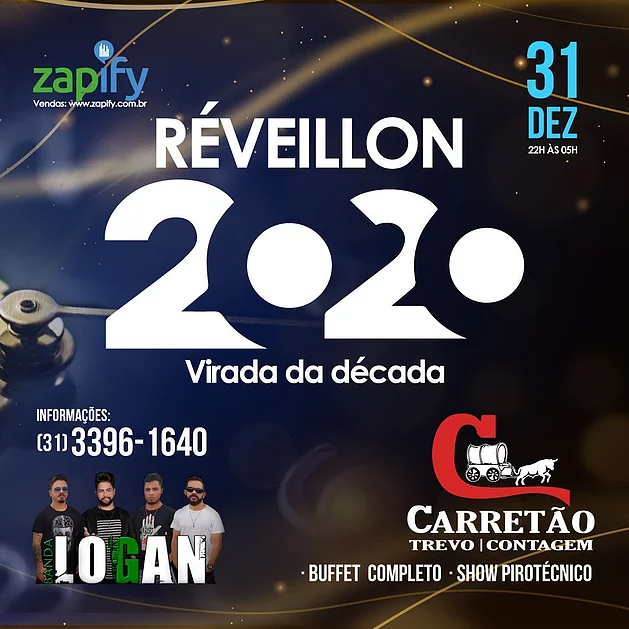 Réveillon 2020 Virada De Década Do Carretão Trevo