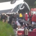 acidente ônibus BR 259 Serro