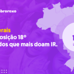 Minas Gerais está na 18º posição no ranking dos estados que recebem doações do IR - Foto: Divulgação/Dezembro Roxo