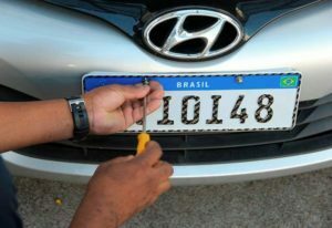 placa mercosul