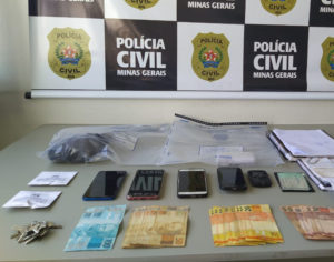 Polícia prende dois por tráfico e apreende cocaína em Andradas - Foto: Divulgação/PCMG