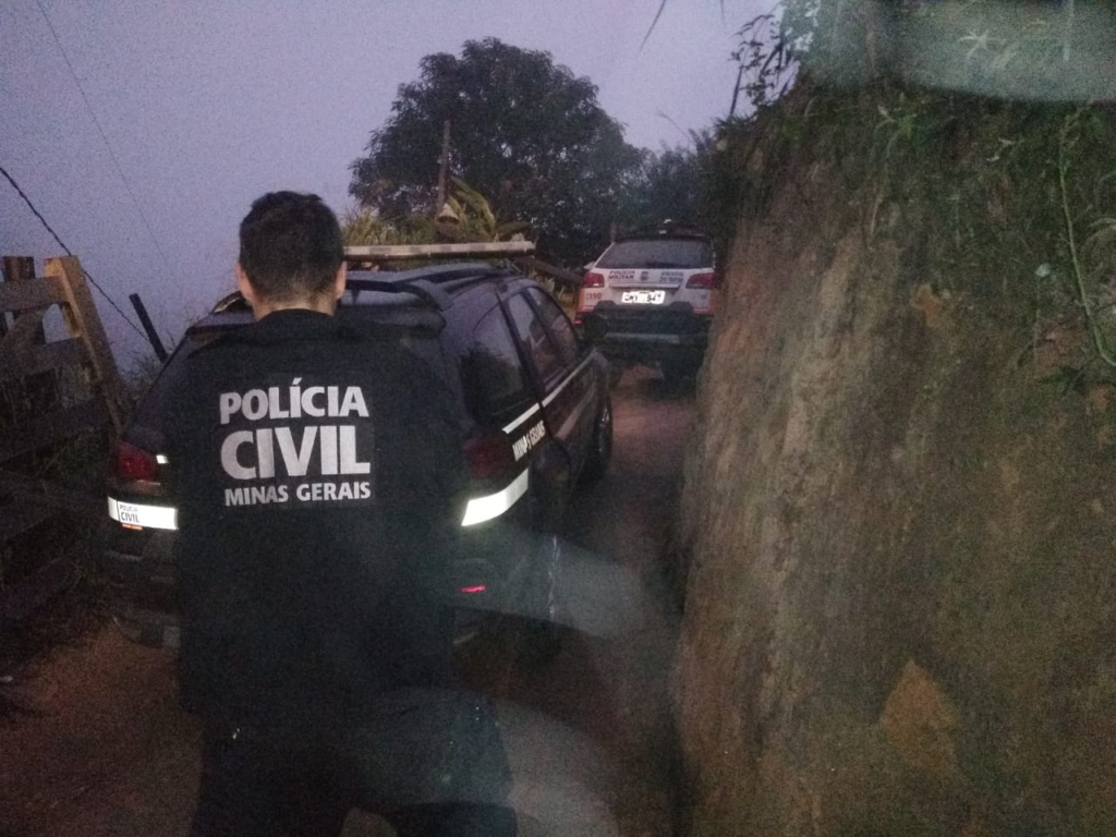 Suspeito de estupro de vulnerável e violência doméstica é preso em Ferros - Foto: Divulgação/PCMG