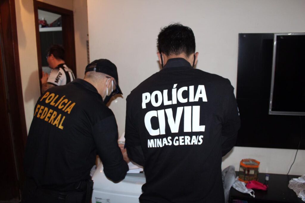 Policiais deflagra maior operação da história contra organização criminosa - Foto: Divulgação/PCMG