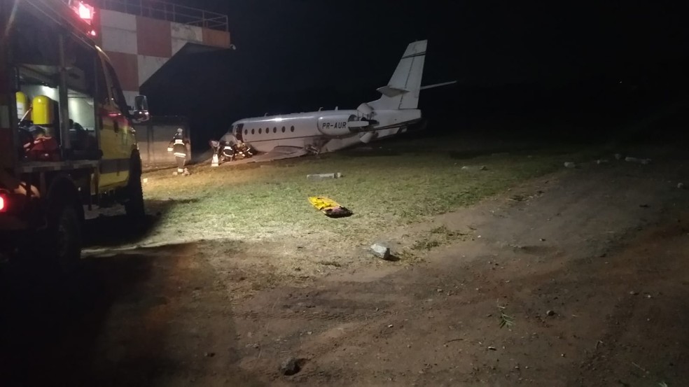 Avião apresenta pane após decolar do Aeroporto da Pampulha, em Belo Horizonte - Foto: Reprodução/Redes sociais