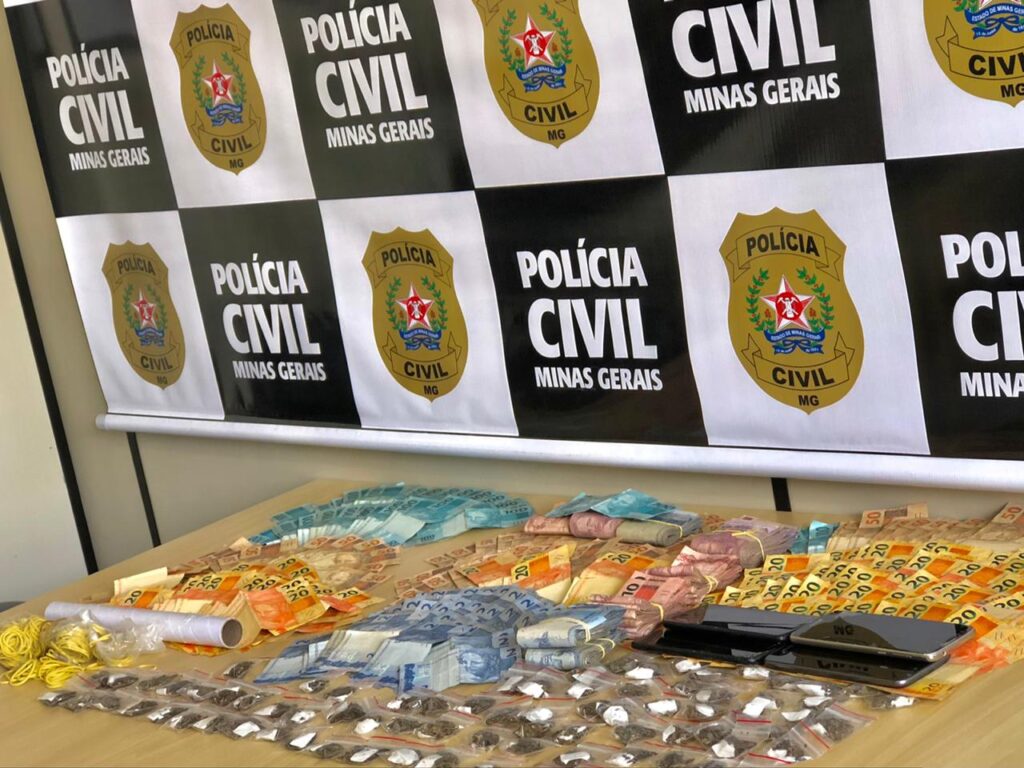 Polícia prende dez suspeitos de tráfico de drogas em Poços de Caldas - Foto: Divulgação/PCMG