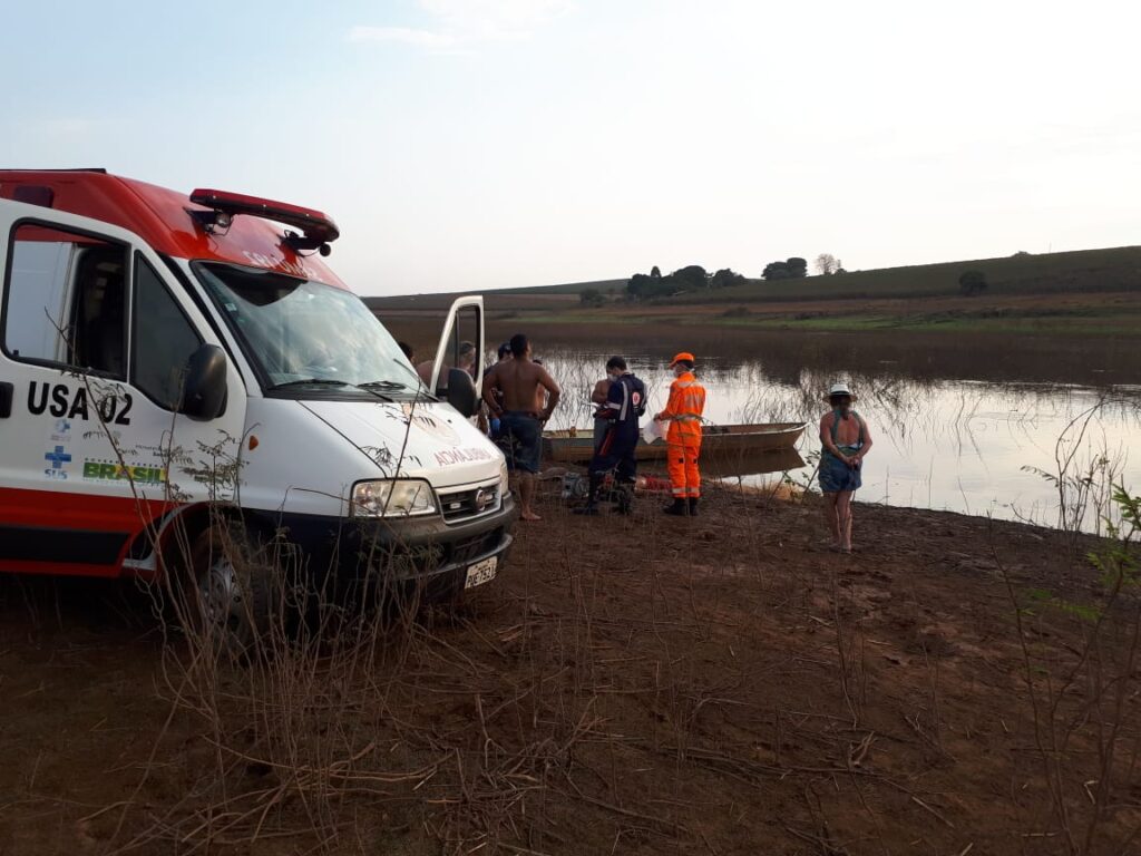 Homem morre afogado em represa de Furnas na Zona Rural de Alfenas - Foto: Divulgação/CBMMG