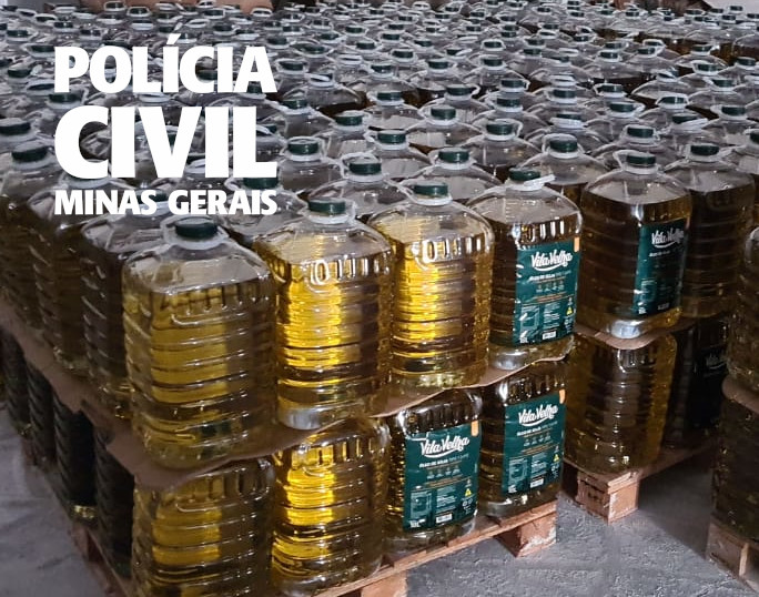 Polícia apreende grande quantidade de produtos receptados em Contagem - Foto: Divulgação/PCMG