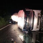 Quatro pessoas morrem em acidente na BR-265 em Barroso - Foto: Corpo de Bombeiros/Divulgação