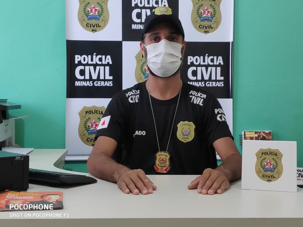 Delegado Thiago Carvalho responsável pelo caso - Foto: Divulgação/PCMG
