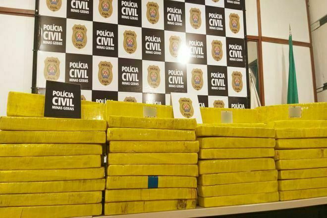 Polícia apreende grande quantidade de drogas em Juiz de Fora - Foto: Divulgação/PCMG