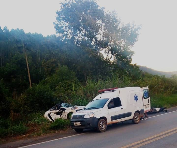 Médico de Pouso Alegre e motociclista morrem em acidente na MG-179, entre Pouso Alegre e São João da Mata - Foto: Reprodução/Redes Sociais