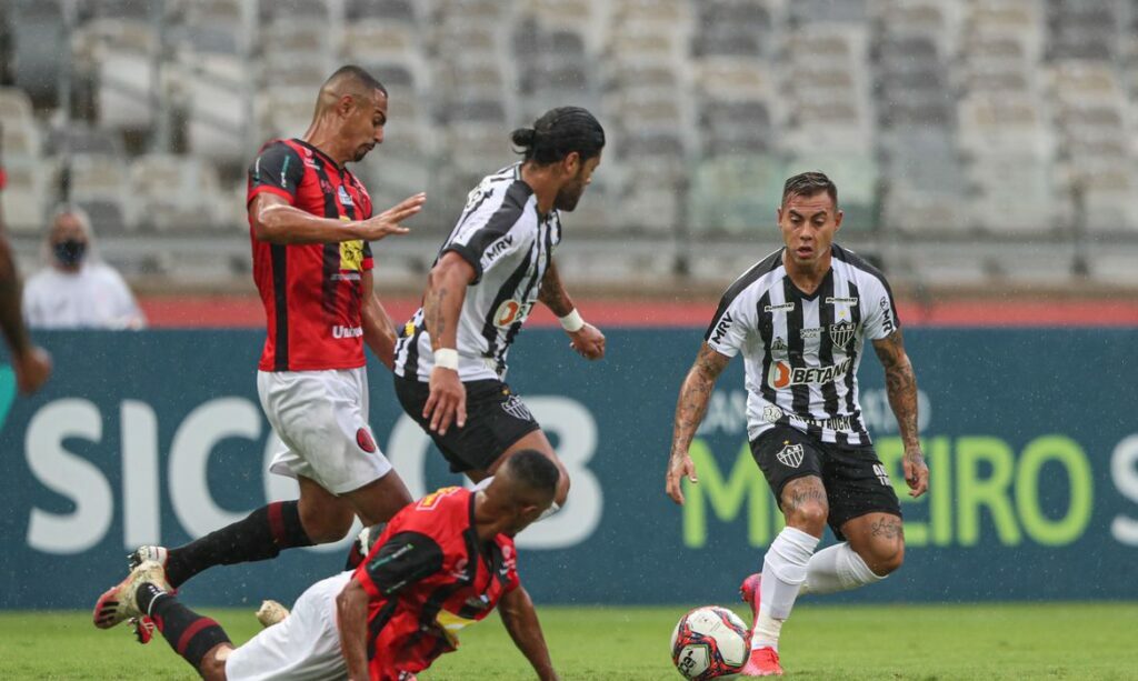 Atlético-MG vence Pouso Alegre e permanece na ponta do Mineiro - Foto: Pedro Souza/Atlético