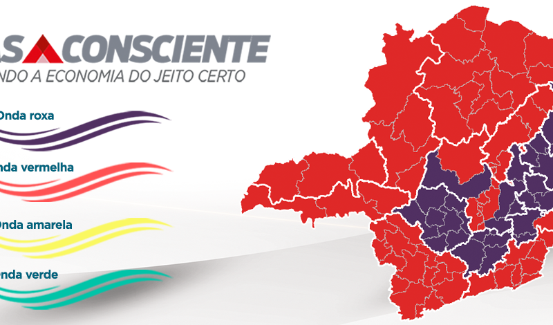 Macrorregiões Norte, Sul, Sudeste e Jequitinhonha avançam para onda vermelha do Minas Consciente - Foto: Divulgação