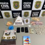 Três suspeitos por tráfico de drogas são presos em Andradas - Foto: Divulgação/PCMG