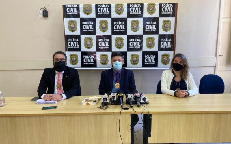 Delegado Guilherme Santos responsável pelo caso - Foto: Divulgação/PCMG