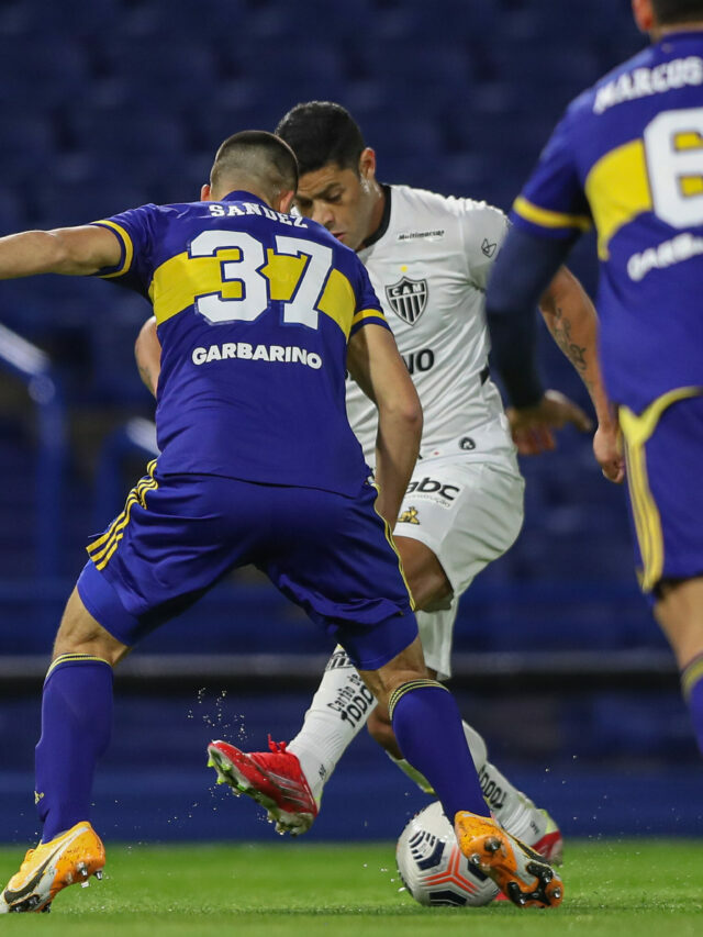 Atlético-MG empata com Boca Juniors na Bombonera