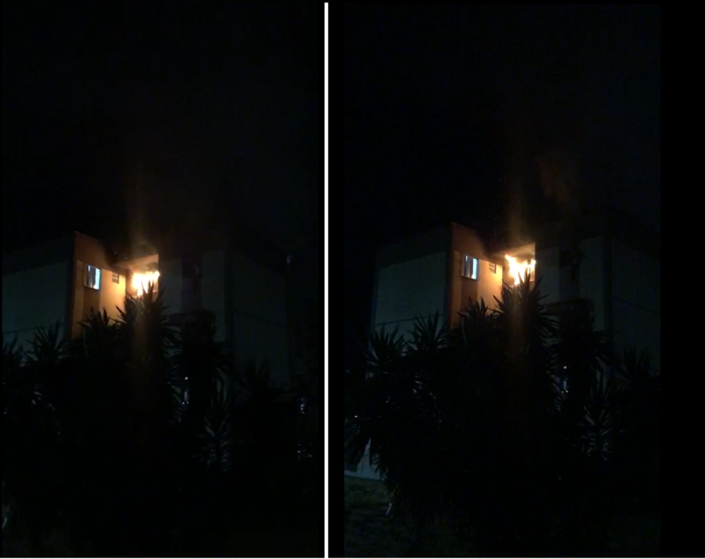 Incêndio em apartamento deixa três pessoas feridas em Belo Horizonte - Foto: Reprodução