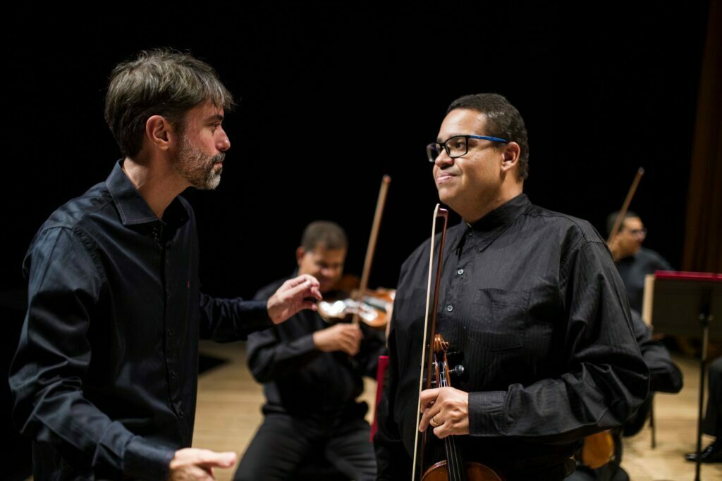 Maestro Felipe e William Barros - Foto: Divulgação/Rafael Motta