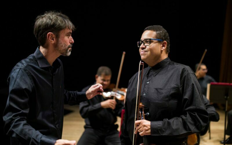 Maestro Felipe e William Barros - Foto: Divulgação/Rafael Motta