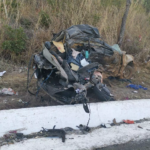 Casal e quatro filhos são identificados em acidente na BR-135, em Joaquim Felício - Foto: Polícia Militar/Divulgação
