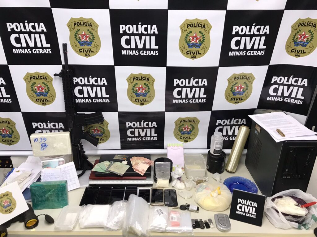 Casal é preso por trafico de drogas em Pouso Alegre - Foto: Divulgação/PCMG