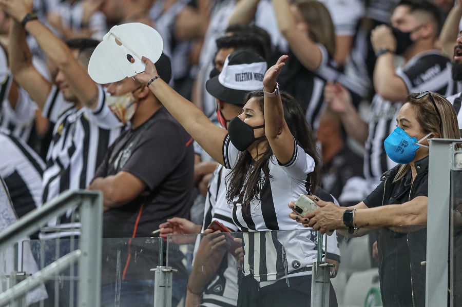 Torcida voltou ao estádio Mineirão - Foto: Clube Atlético Mineiro/Pedro Souza