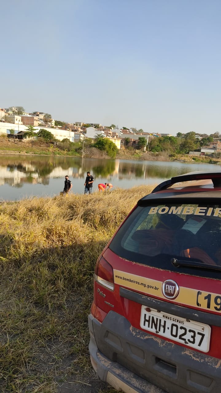 Adolescente morre afogado em lagoa em Ribeirão das Neves, na Grande BH - Foto: Divulgação/Corpo de Bombeiros