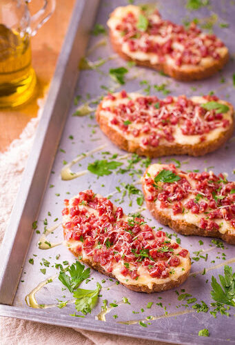 Bruschetta Cremosa - Foto: Divulgação