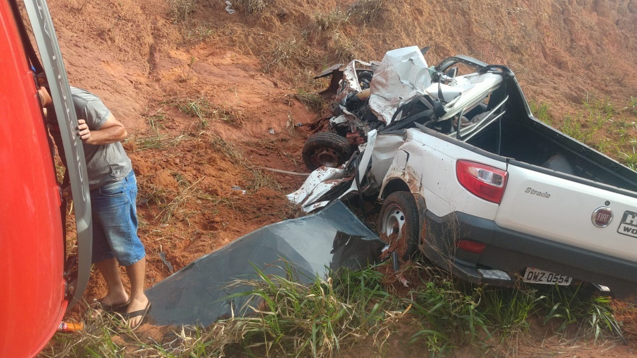 Motorista morre após acidente na BR-381, em Periquito - Foto: Divulgação/CBMMG