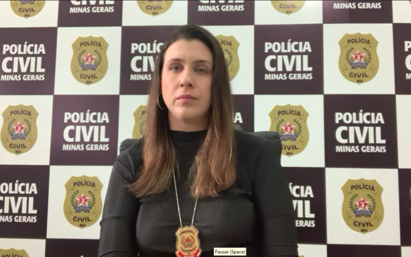Delegada Lais Veiga Caetano Pires - Foto: Divulgação/PCMG
