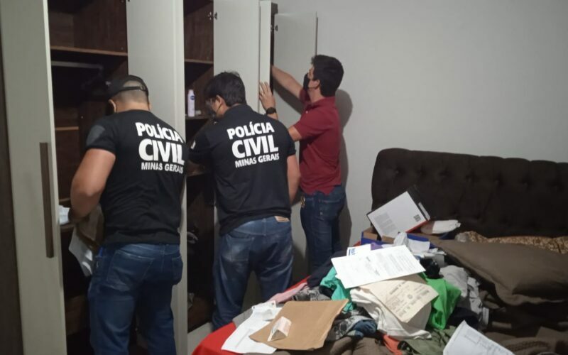 Dupla suspeita de golpes em compra de carros é presa em Manhuaçu - Foto: Divulgação/PCMG