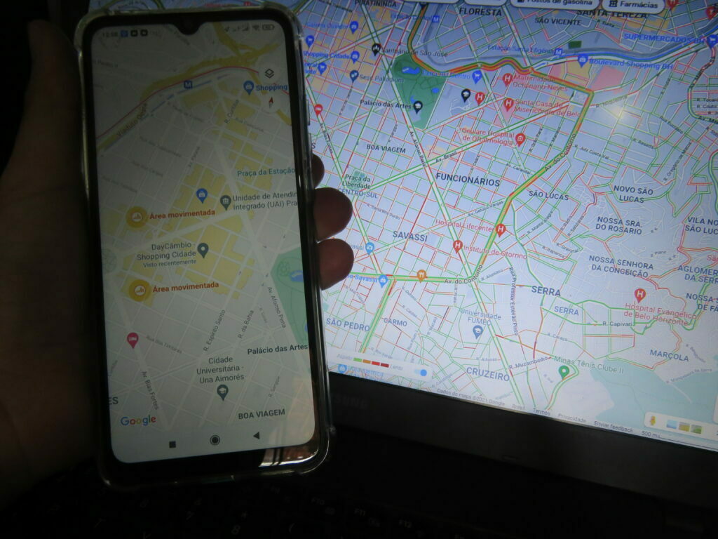 Google Maps ganha recurso que ajudar a evitar áreas lotadas nas compras de Natal em BH - Foto: Elaine Rodrigues/Por Dentro de Minas