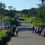 Homem morre após carro capotar na LMG-855, em Taquaraçu de Minas - Foto: Reprodução/Redes Sociais