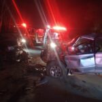 Seis pessoas ficam feridas após acidente entre carros na MGC 482, em Conselheiro Lafaiete - Foto: Divulgação/CBMMG