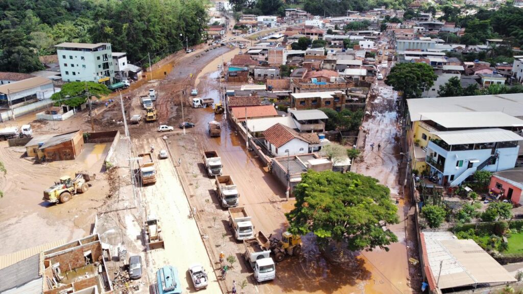 Famílias atingidas pela chuva em Itabirito - Foto: Divulgação/PMI