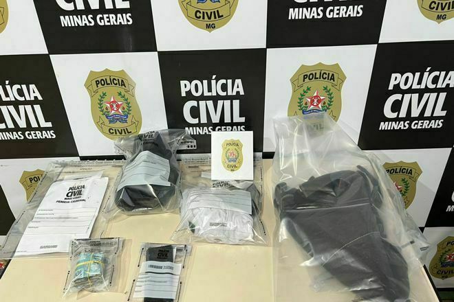 Polícia rende em flagrante venezuelano suspeito de extorquir empresário em Juiz de Fora - Foto: Divulgação/PCMG