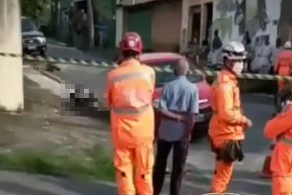 Homem morre eletrocutado por fio de alta tensão no Novo São Lucas, em BH - Foto: Reprodução/Redes Sociais