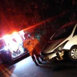 Homem fica ferido após acidente com carro na MGC-369, entre Alfenas e Campos Gerais - Foto: Divulgação/CBMMG