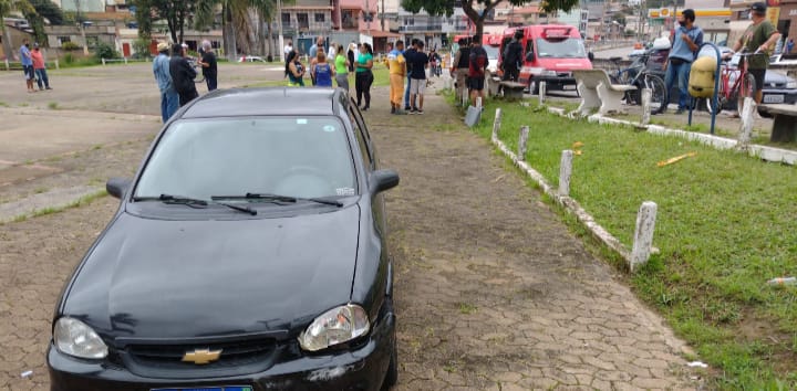 Idosa morre atropelada por carro em Barbacena - Foto: Divulgação/CBMMG