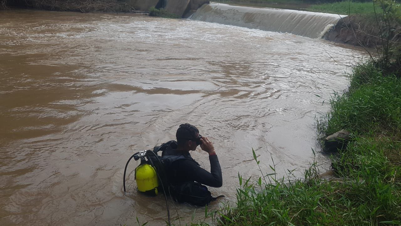 Mulher morre afogada no rio bananal em Salinas, no Norte de Minas - Foto: Divulgação/CBMMG