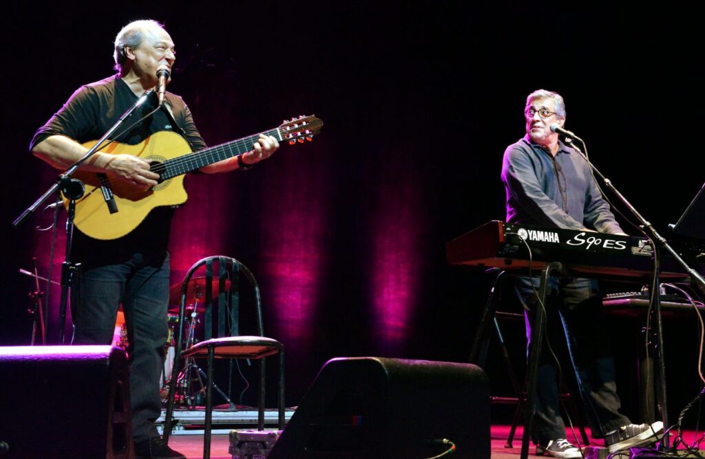 Toquinho & Ivan Lins apresenta com participação especial da cantora Camilla Faustino no Palácio das Artes, em BH - Foto: Divulgação